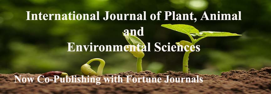 International Journal of Plant, Animal and Environmental Sciences